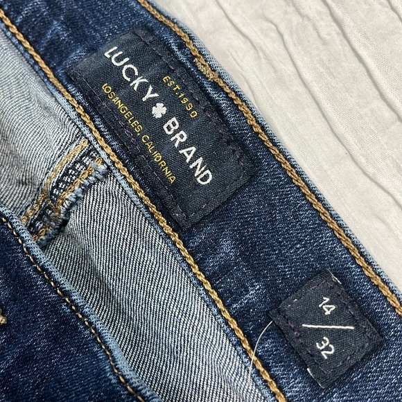 Lucky brand jeans Brooke legging blue women’s size 14/32 the mark of good luck - Picture 6 of 9